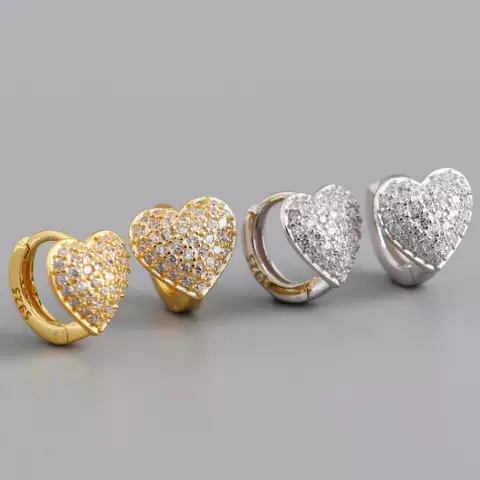 Heart earring 925