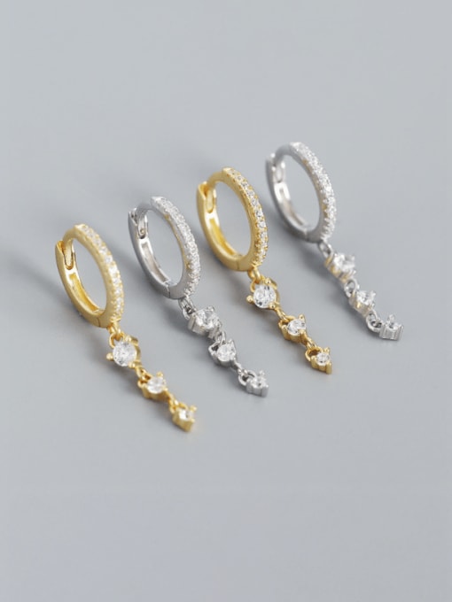 925 Sterling dangling small earring